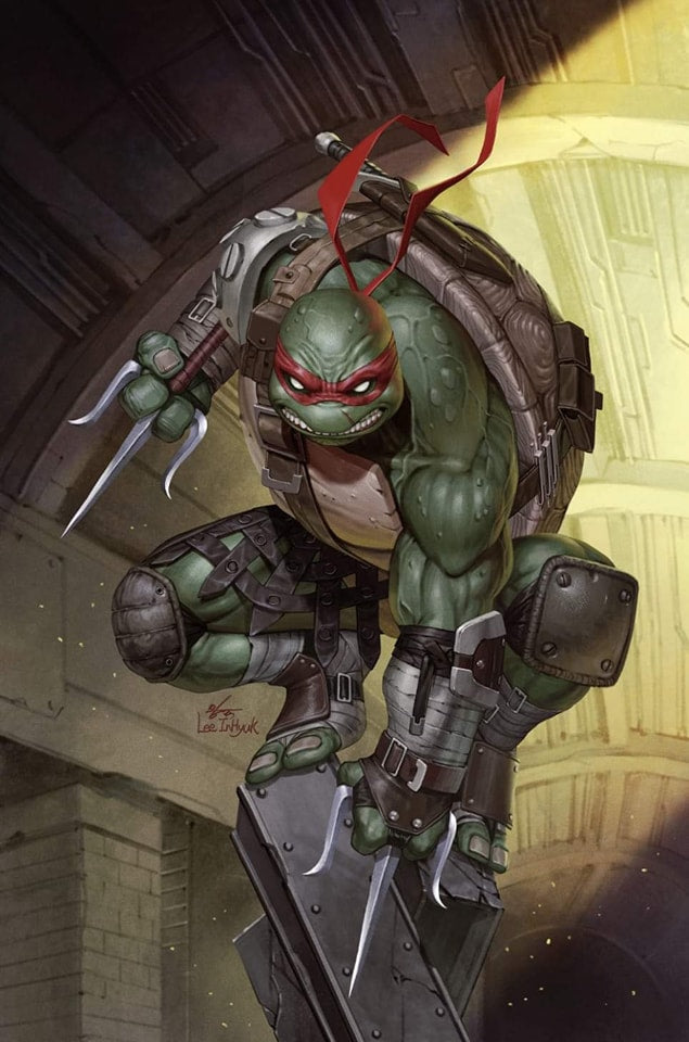 TEENAGE MUTANT NINJA TURTLES #1 LEE VIRGIN EXCLUSIVE