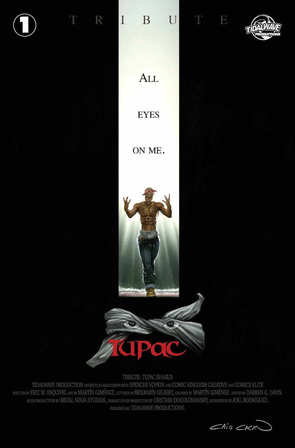 TRIBUTE: TUPAC SHAKUR #1 " THE CROW" HOMAGE TRADE DRESS VARIANT