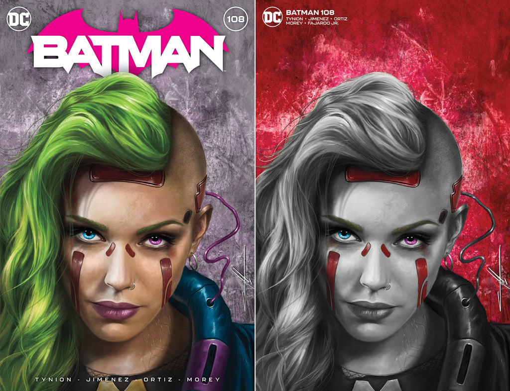 BATMAN #108 CARLA COHEN VARIANT TRADE & VIRGIN SET