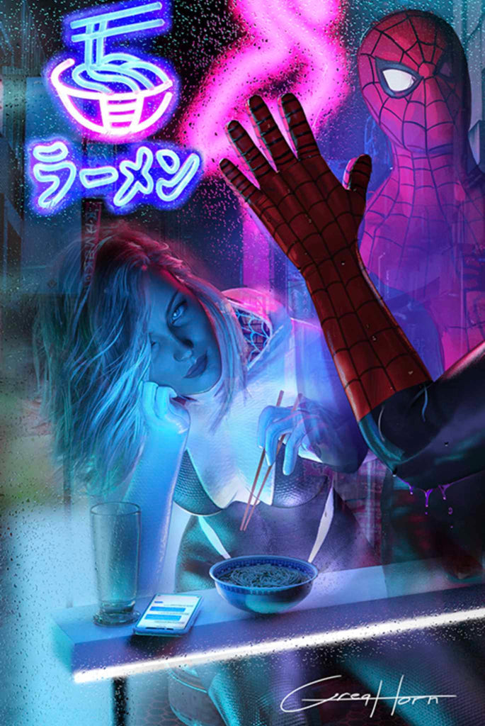 SPIDER-GWEN: GHOST SPIDER #1 HORN EXCLUSIVE