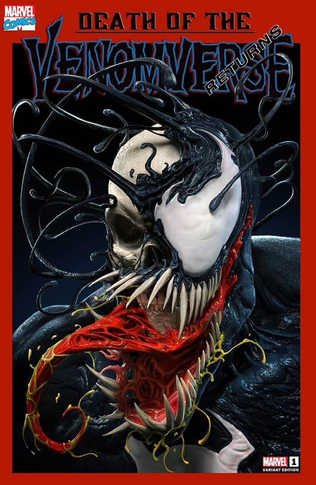 Death of the Venomverse #1 Raf Grassetti Virgin Variant Set