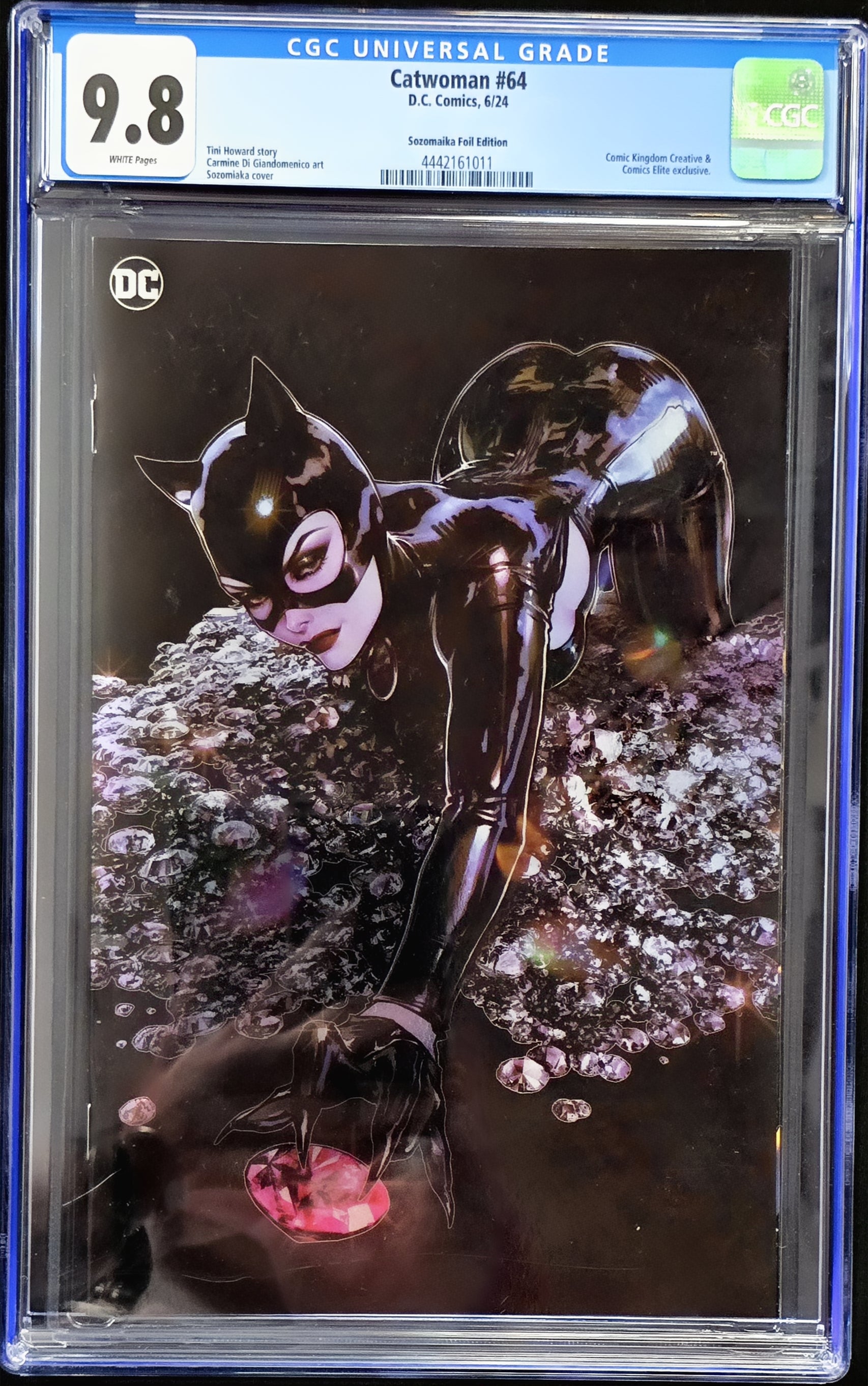 CATWOMAN #64 SOZOMAIKA FOIL EDITION CGC 9.8