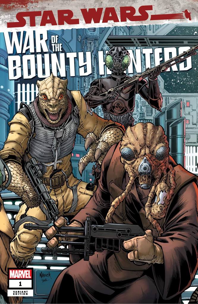 STAR WARS WAR OF THE BOUNTY HUNTERS #1 NAUCK - Lakeside Comics