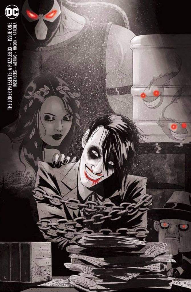 THE JOKER PUZZLEBOX #1 HUTCHISON-CATES VARIANT SET - Lakeside Comics