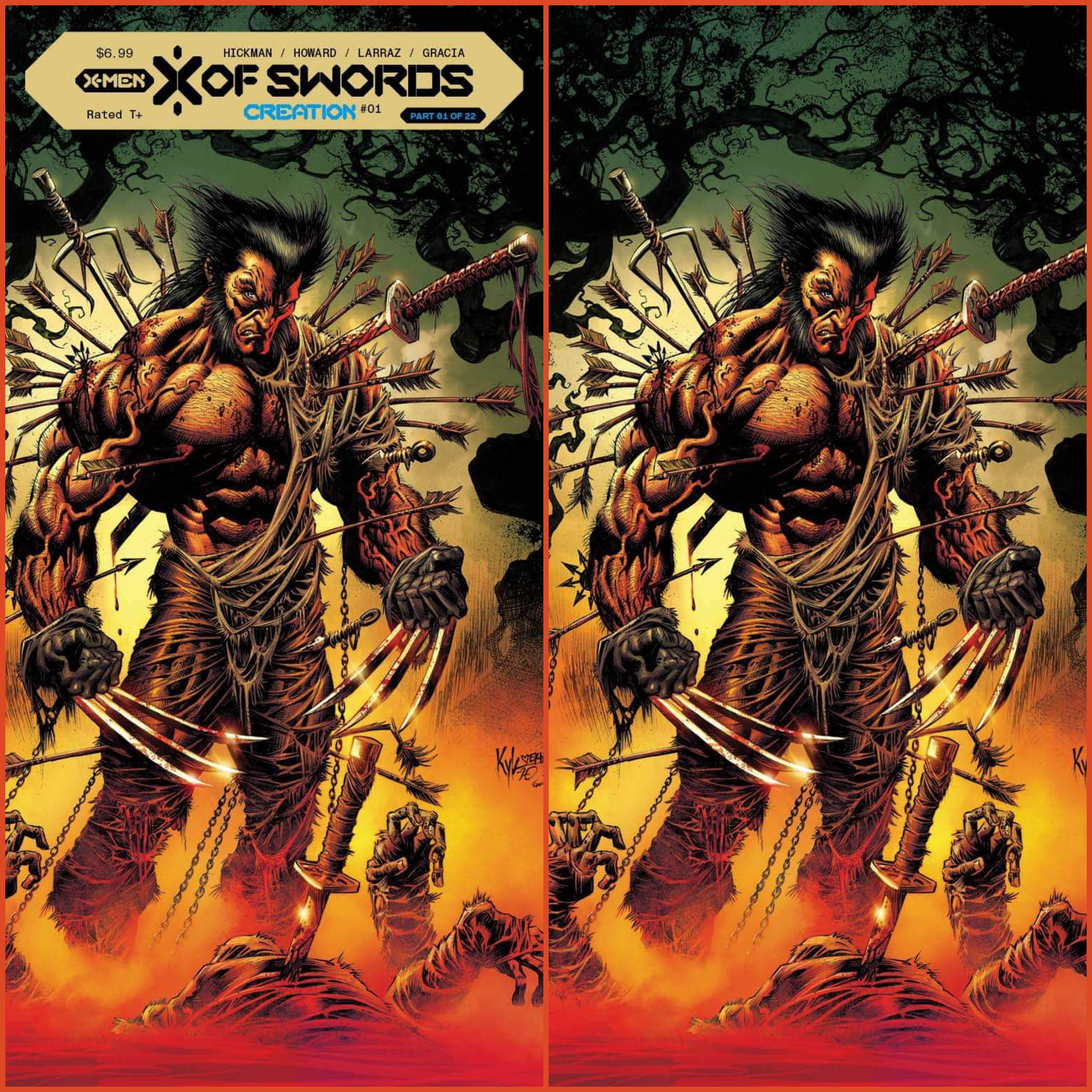 X OF SWORDS CREATION #1 KYLE HOTZ – Lakeside Comics