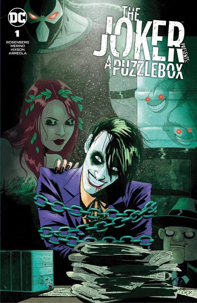 THE JOKER PUZZLEBOX #1 HUTCHISON-CATES VARIANT SET - Lakeside Comics