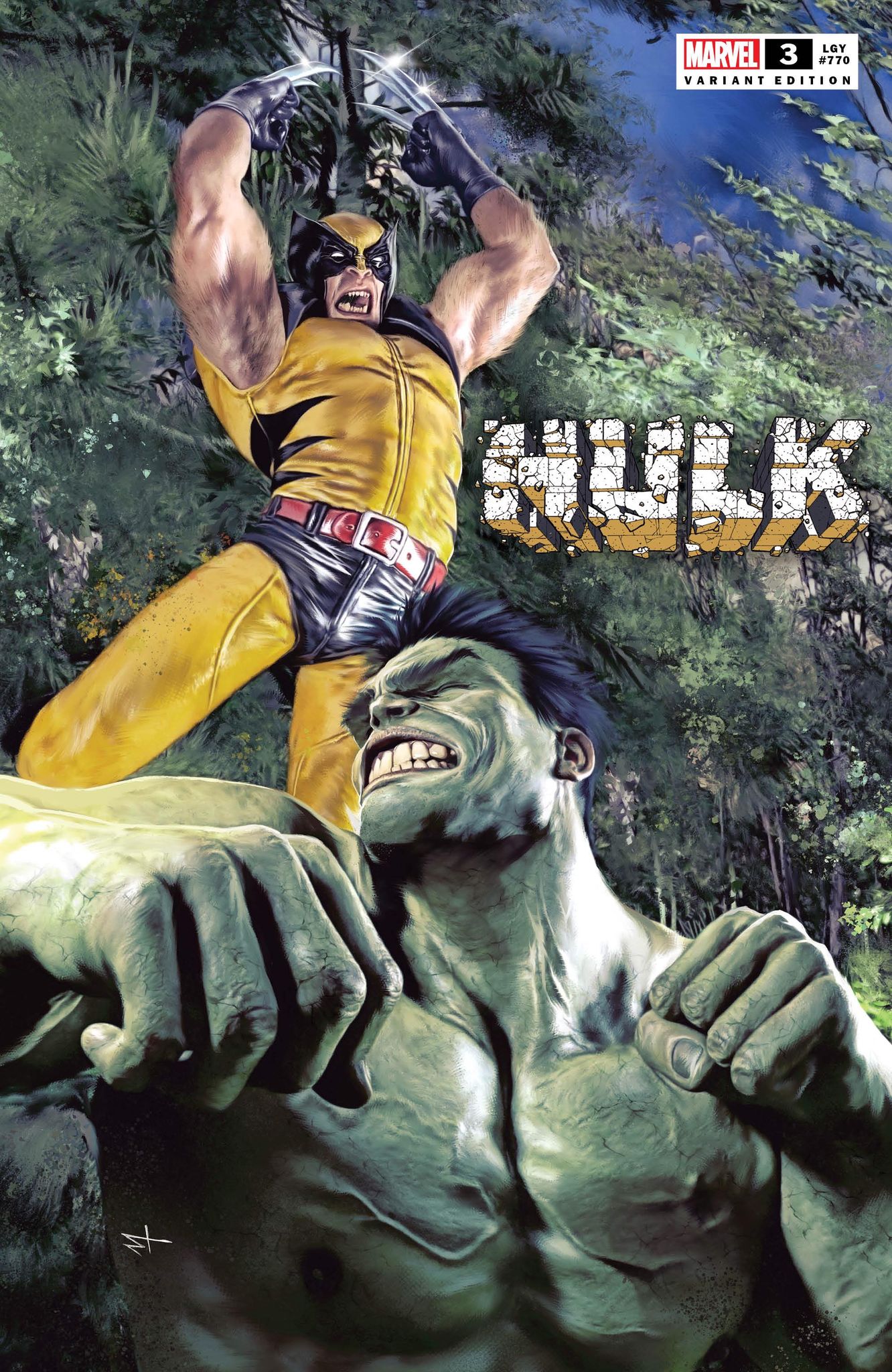 HULK #3 MARCO TURINI VARIANT - Lakeside Comics