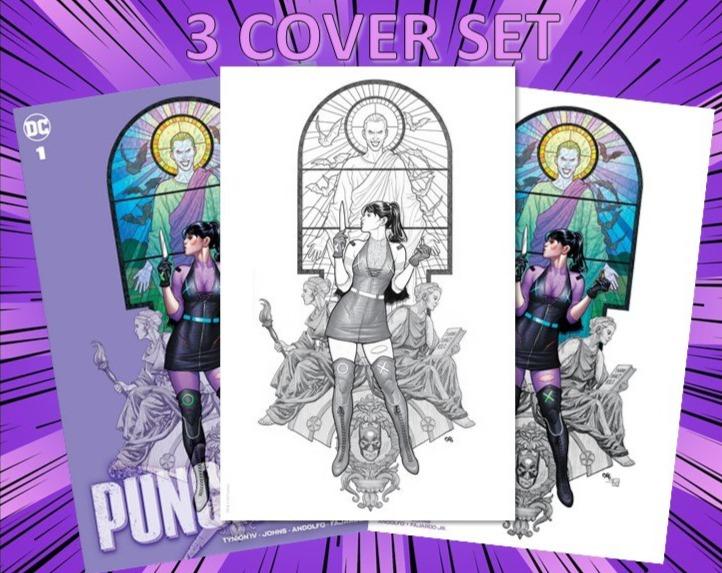 PUNCHLINE #1 FRANK CHO "JOKER JESUS" VARIANT - Lakeside Comics