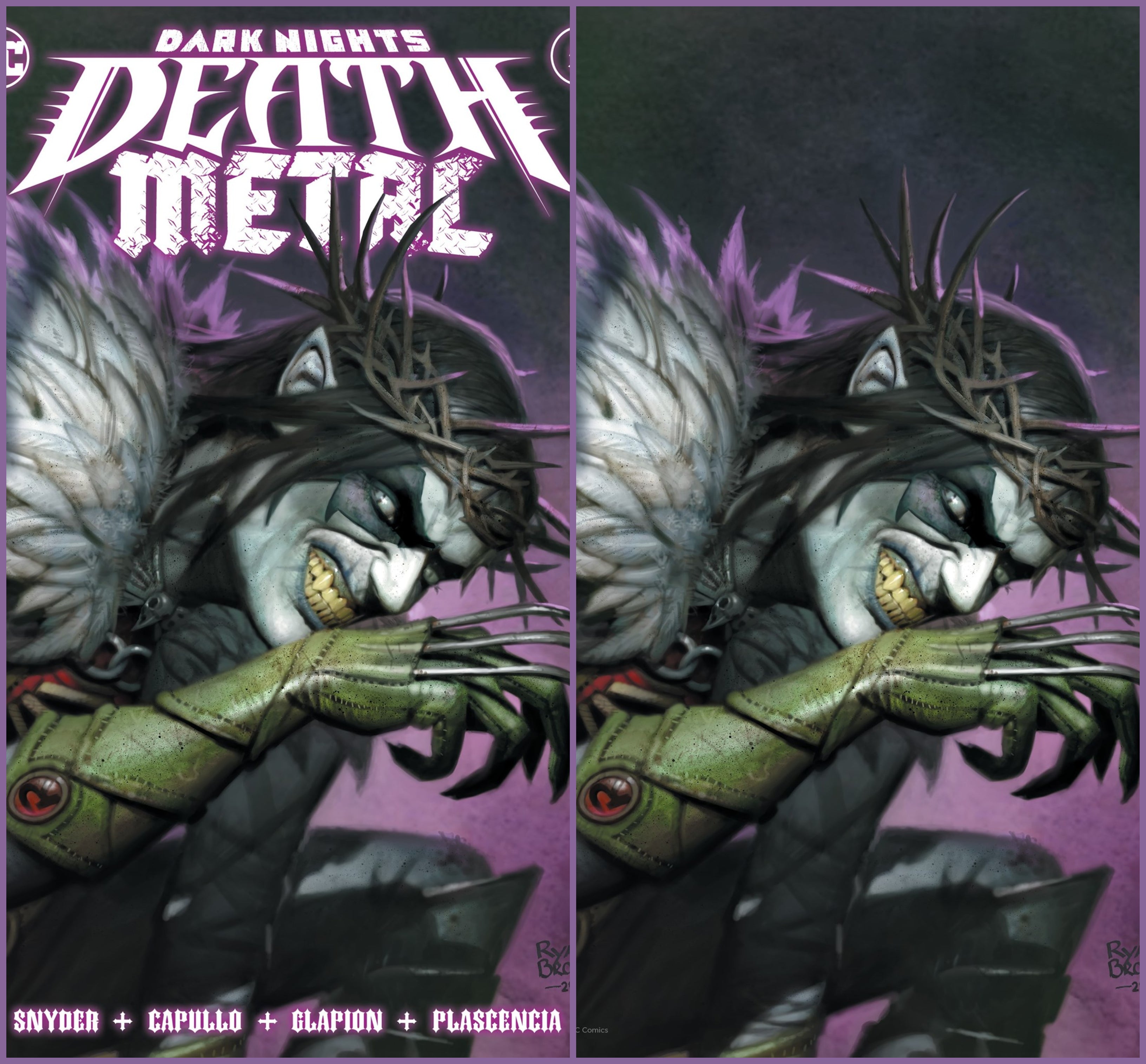 DARK NIGHTS: DEATH METAL #5 RYAN BROWN VARIANT - Lakeside Comics