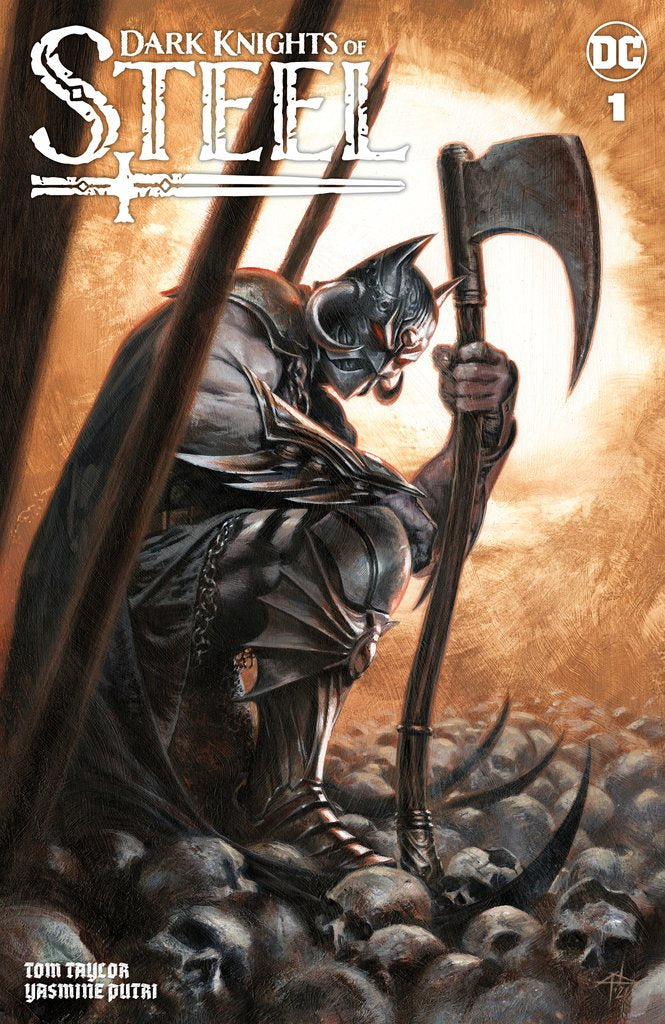 DARK KNIGHTS OF STEEL #1 GABRIELE DELL'OTTO VARIANT - Lakeside Comics