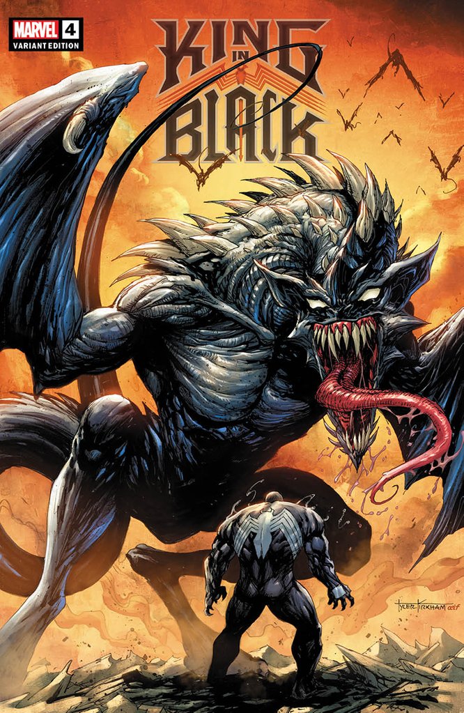 KING IN BLACK #4 (OF 5) TYLER KIRKHAM  VARIANT (02/17/2021) - Lakeside Comics