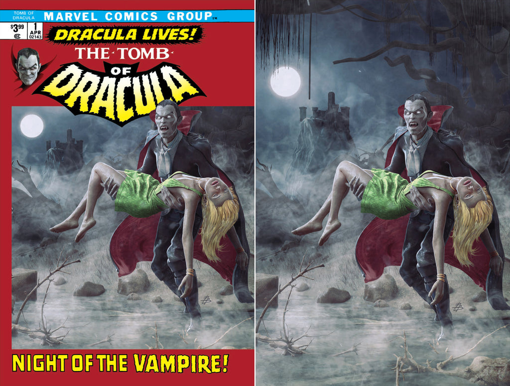 TOMB OF DRACULA #1 FACSMILE NYCC EXCLUSIVE BARENDS VARIANT - Lakeside Comics