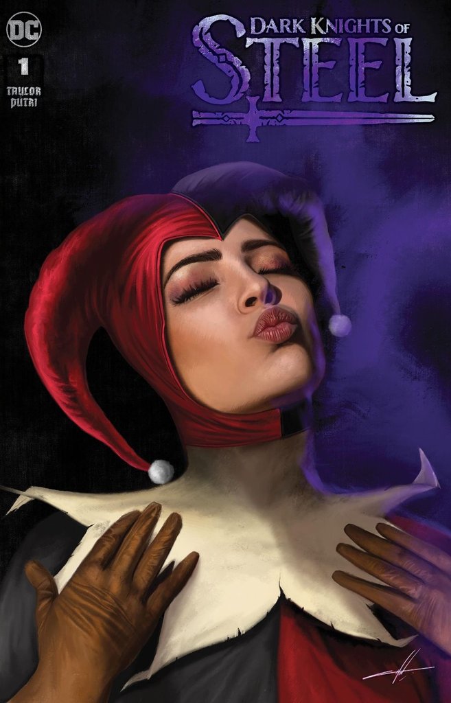 DARK KNIGHTS OF STEEL #1 CARLA COHEN VARIANT - Lakeside Comics