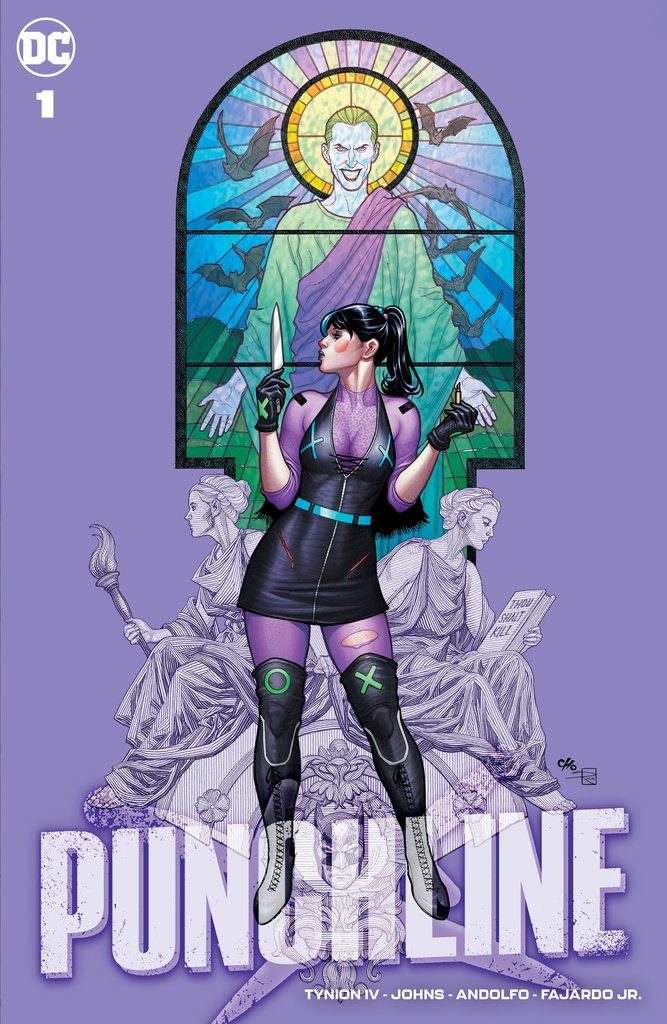 PUNCHLINE #1 FRANK CHO "JOKER JESUS" VARIANT - Lakeside Comics