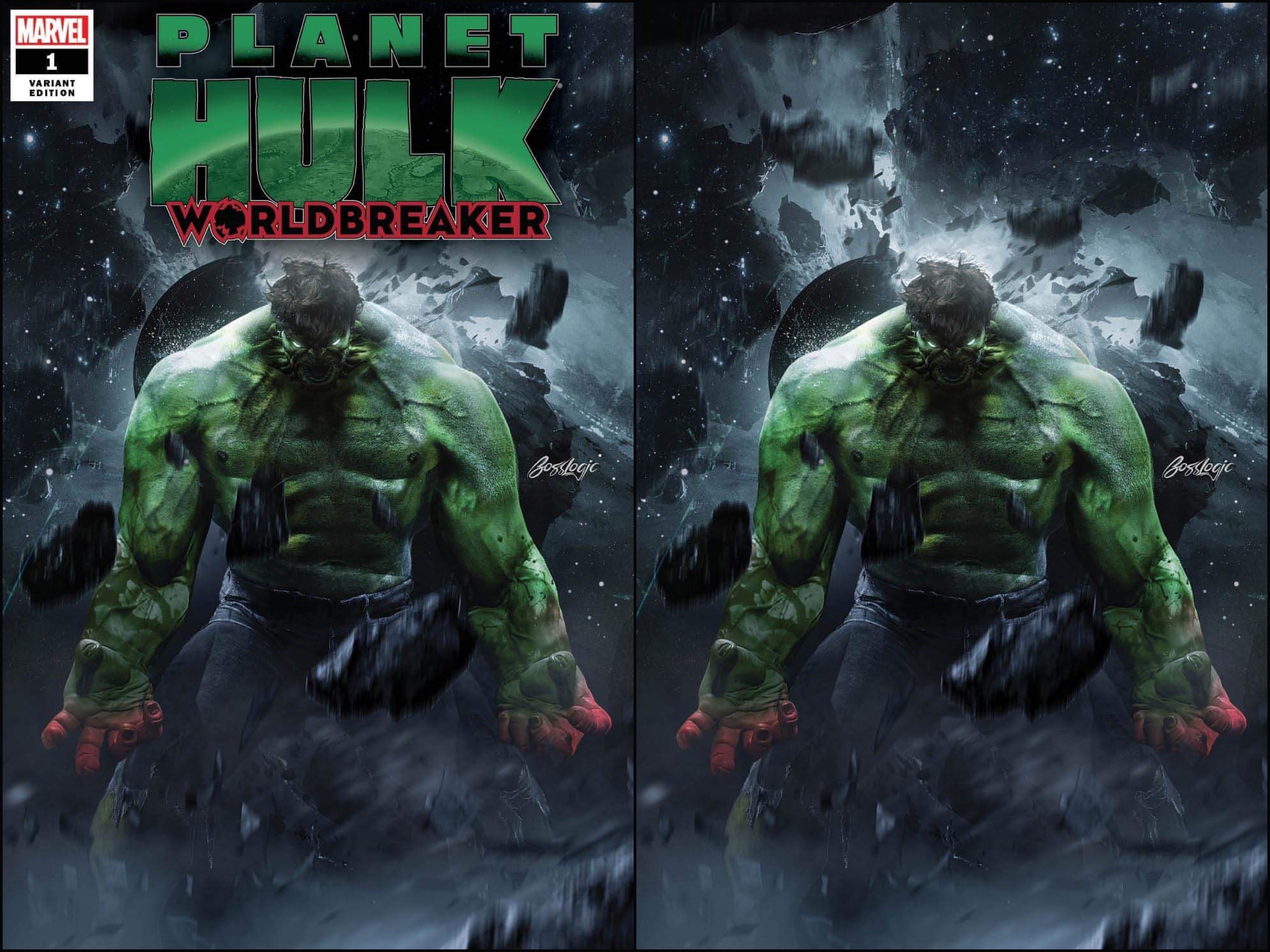 PLANET HULK: WORLDBREAKER #1 BOSSLOGIC VARIANT - Lakeside Comics