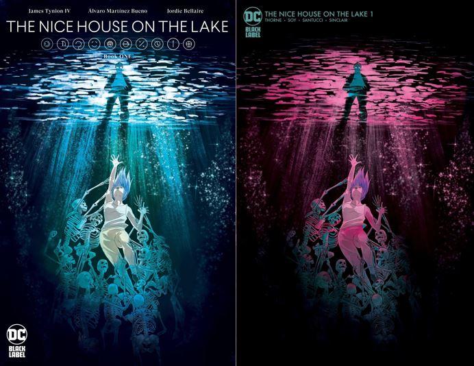 THE NICE HOUSE ON THE LAKE #1 HUTCHISON-CATES VARIANT SET - Lakeside Comics